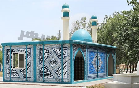 ساخت مسجد ( یکی از انواع کانکس خدمات شهری)